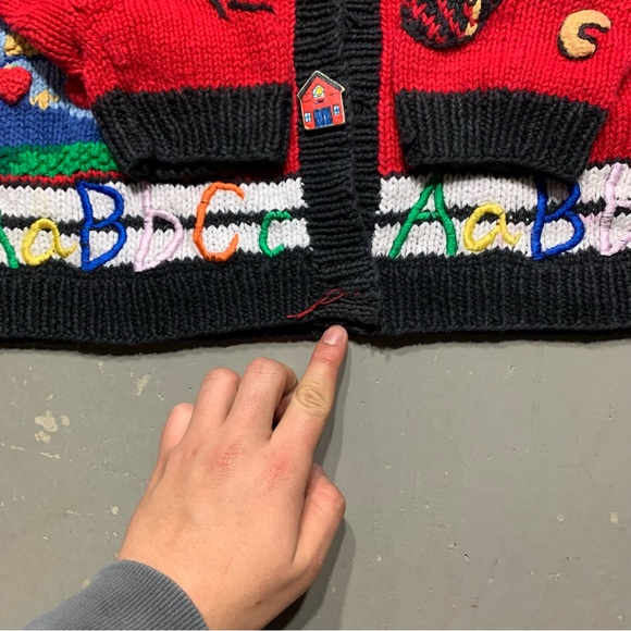 Vintage Handknitted Cardigan - Picture 9 of 12